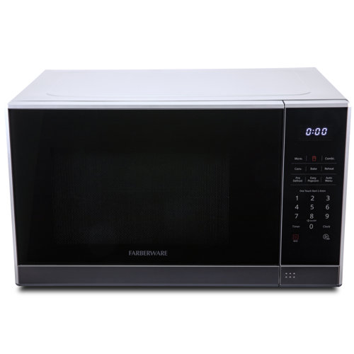 Farberware 18.79'' 1.3 Cubic Feet cu. ft. Countertop Microwave Wayfair